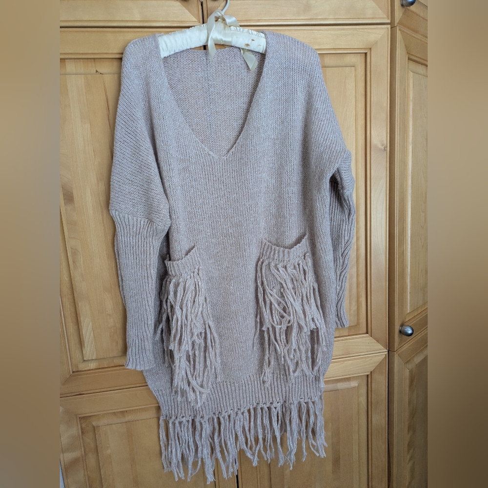 NWOT Shaggy Tunic Sweater Size XL
